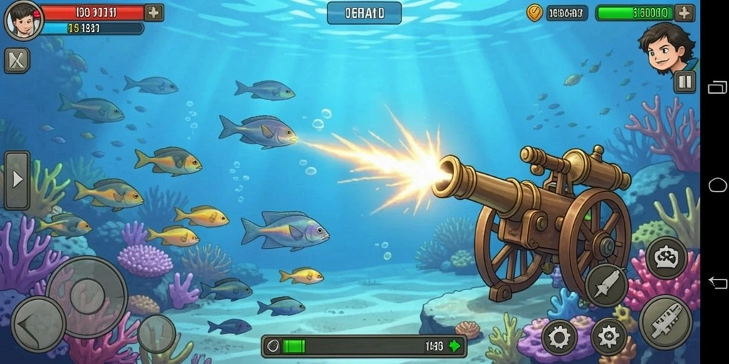 Mode multiplayer seru bersama teman.