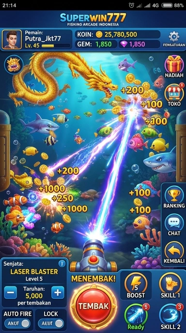 superwin777 — layar beranda